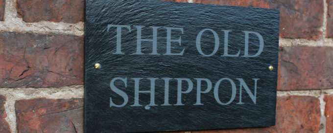 holiday cottage sign